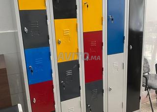 Fabrication des cases de vestiaires