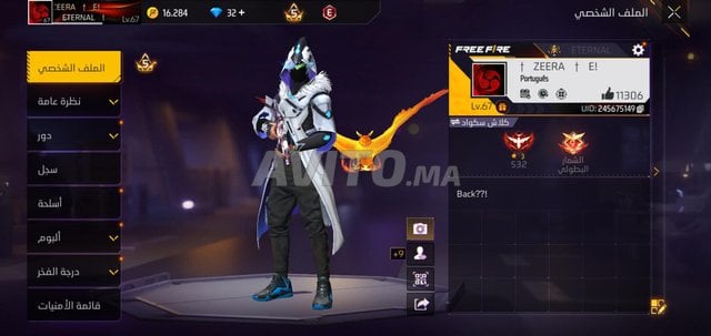 Compte Free Fire
