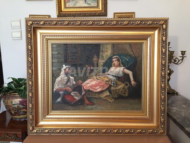 Tableau peinture sur toile pour collection  