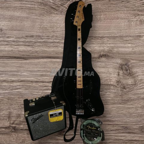 Pack Guitare basse Harley Benton et ampli Fender 