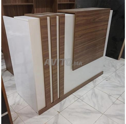 Fabrication Mobilier Bureau Des Comptoir Ll À  - 2