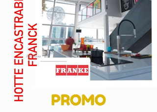 hotte encastrable FRANCK dans son carton 