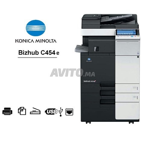Imprimante Konica Minolta C454e Recyclée Couleur