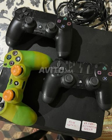 Ps4 slim plus 3 manette 