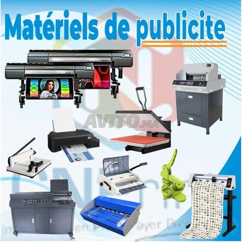 matériels de publicité