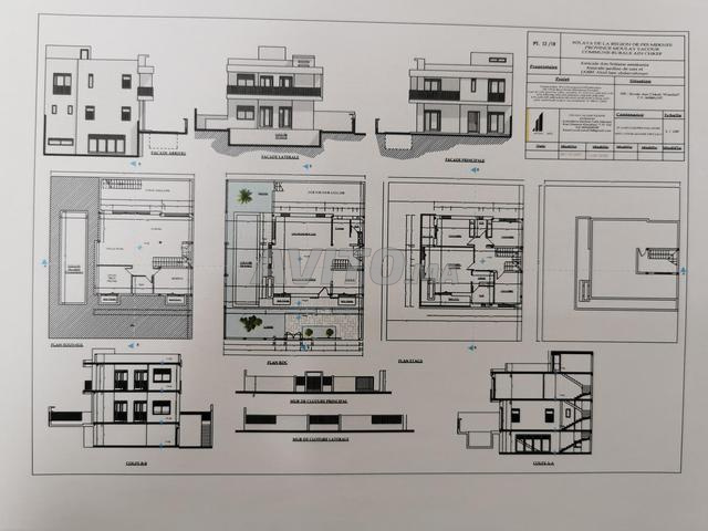 Villa Semi finie Meilleur quartier résidentiel Fès