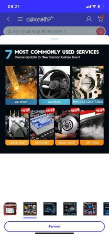 valise diagnostique LAUNCH CRP123X  2.0 - 2