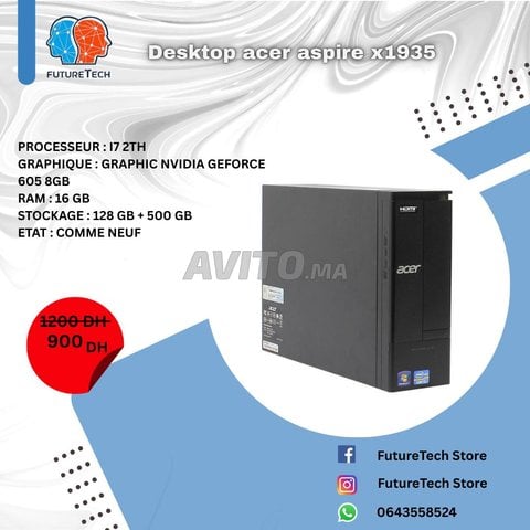 Desktop acer aspire x1935