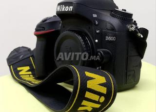 apareil nikon d 600 présque neuf avec chargeur 