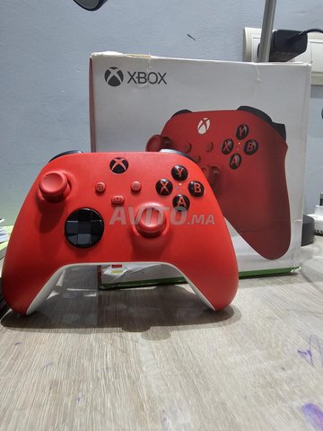 Manette Xbox series x rouge