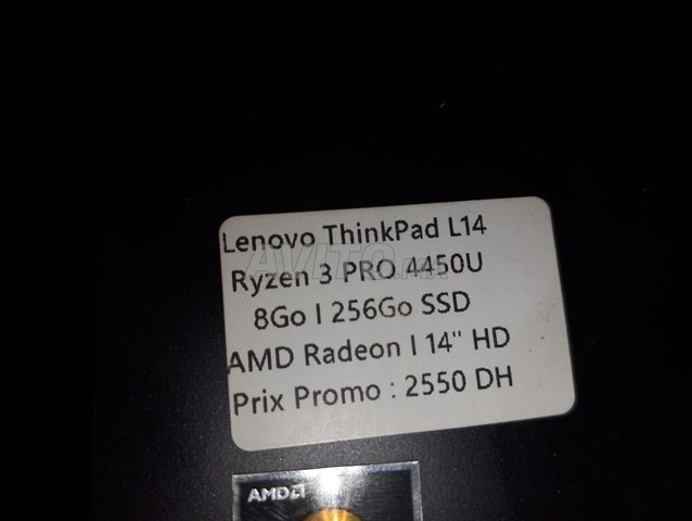 vente PC LEONOVO thinkpad L14