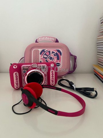 KidiZoom Duo DX ROSE (VTech) avec étui