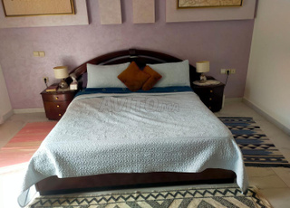 Chambre à coucher bois massif