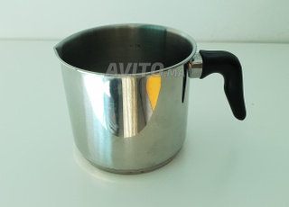Casserole à lait inox 