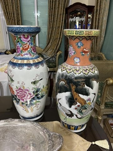 decorations et tapis et vases chinois 