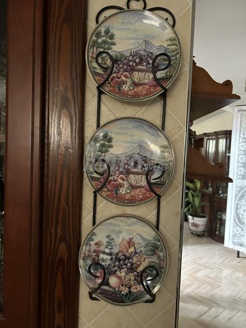 assiettes décoratives