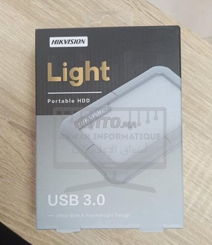 DISQUE DUR EXTERNE HIKVISION HDD 1TB ANTICHOC 3.0
