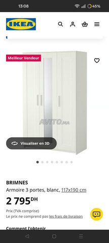 placard ikea 3 portes