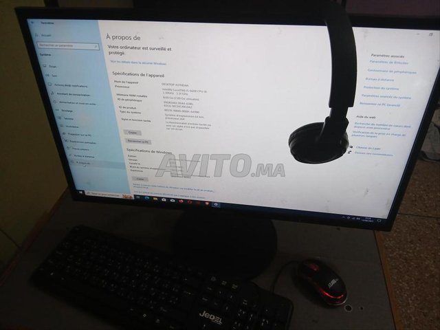 PC AVEC ECRAN SAMSUNG WA3RA 