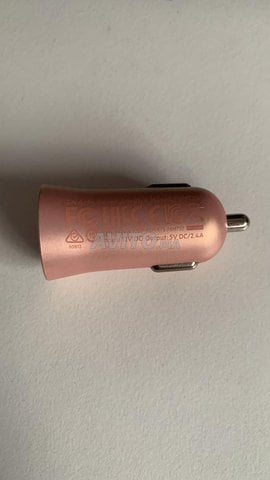 Chargeur Belkin allume-cigare USB – Rose