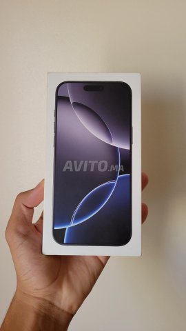 IPhone 16 Pro Max Black Titanium 256GB 