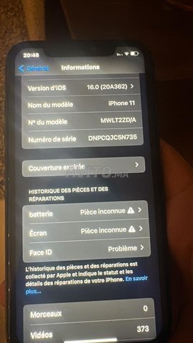 Iphone 11 en bon etat 