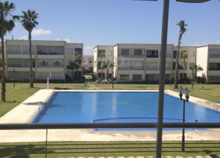 VUE PISCINE 100m² OLA BLANCA 1 SIDI RAHAL