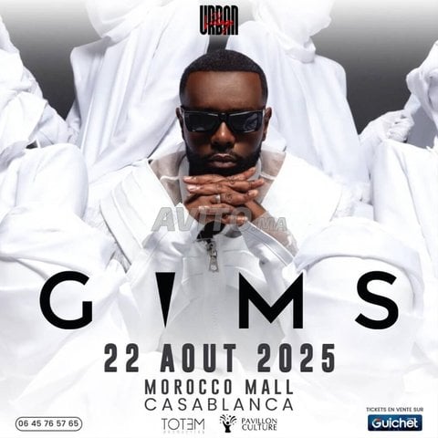Gims à Casablanca 