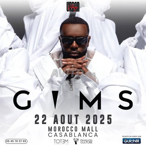 Gims à Casablanca 
