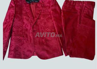 Costume Dior Broccard rouge 