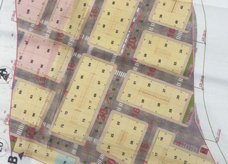 Terrain en vente route de rabat. Surface 274m²