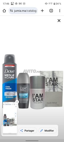 PACK DÉODORANT HOMME AVEC UN PARFUM 