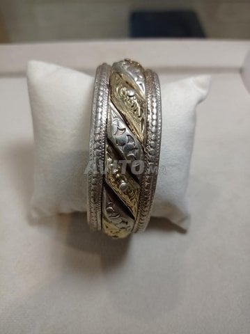 Bracelet Shams Al Qamar en argent et Or jaune 🤩