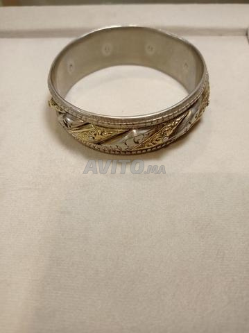 Bracelet Shams Al Qamar en argent et Or jaune 🤩 - 2