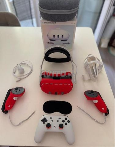 Meta Quest 3 512 Go 4K avec accessoires