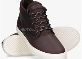 LACOSTE NEUF CUIR Sneakers Montantes T42 Chukka