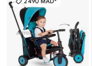 Vélo poussette pliant smartrike 