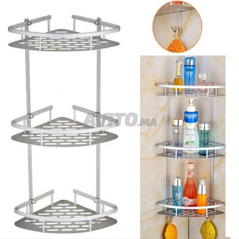 Coin salle de bain 3 étage aluminium 
