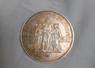 50 francs En argent 1974