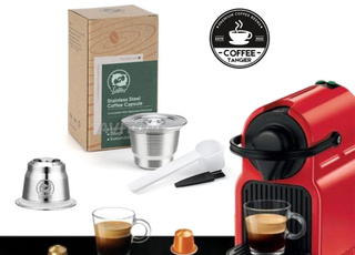 Capsule Café Nespresso Rechargeable en Inox♻️♻️