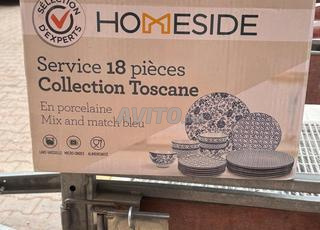 service 18 pièces toscane 