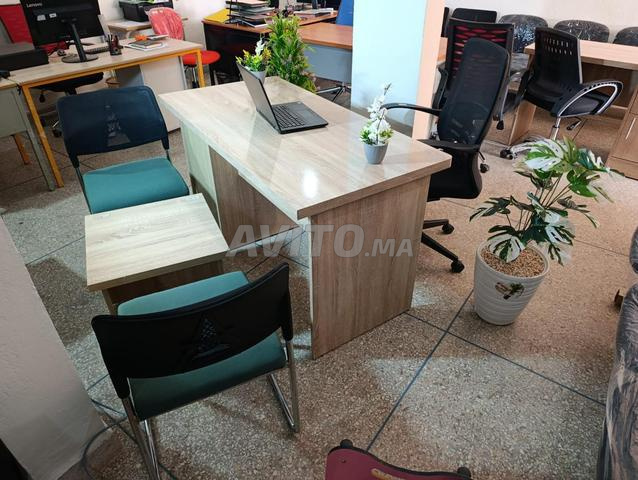 Bureau MDF Sonoma Brillant  - 2