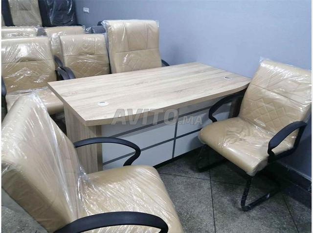 fabrication des bureaux en bois mdf avec pack chai