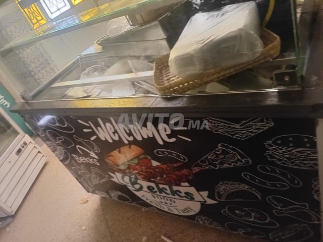 comptoir présentoir 