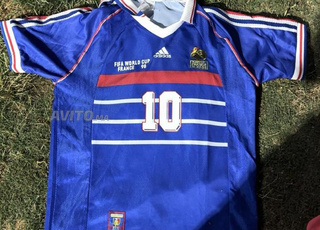 🇫🇷 Maillot France Zidane #10 – Finale CDM 1998 