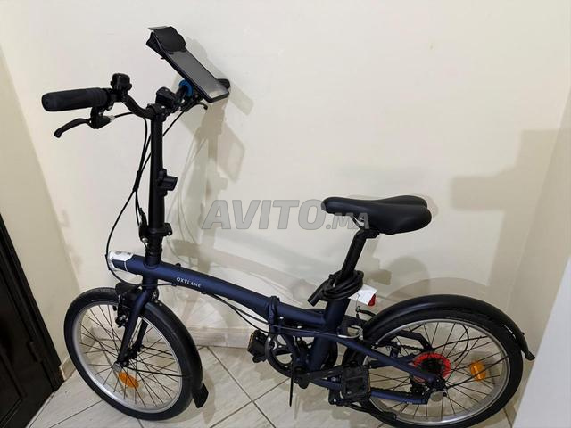 Vélo pliant oxylane 500 vélo pliable é accessoires - 2