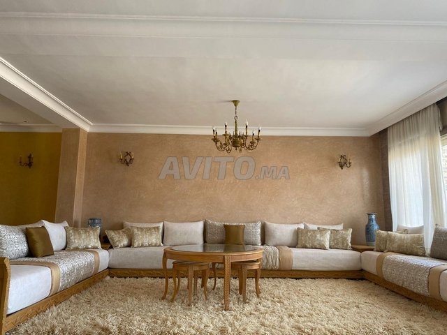 Salon Marocain Luxueux