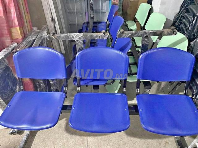 les chaises banquette iso avec 2 et 3 place