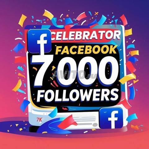 Buy  Facebook 7k followers Growth Packages