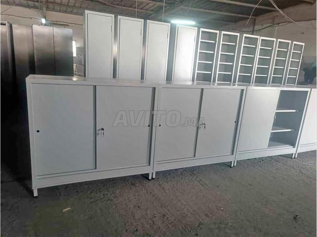 Armoires métalliques – pour le rangement sécurisé 